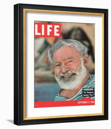 LIFE Hemingway - Dangerous Summer-null-Framed Art Print
