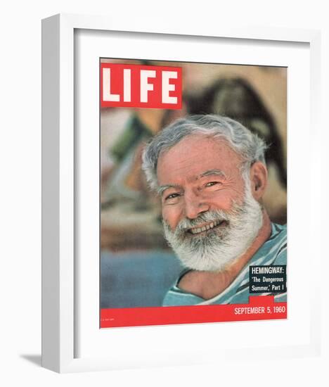 LIFE Hemingway - Dangerous Summer-null-Framed Art Print