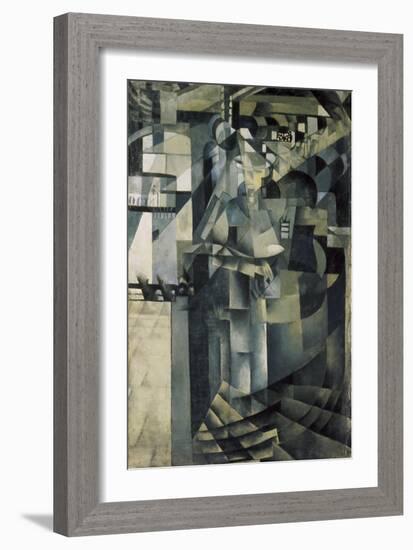 Life in a Big Hotel-Kasimir Malevich-Framed Giclee Print