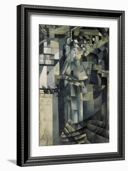 Life in a Big Hotel-Kasimir Malevich-Framed Giclee Print