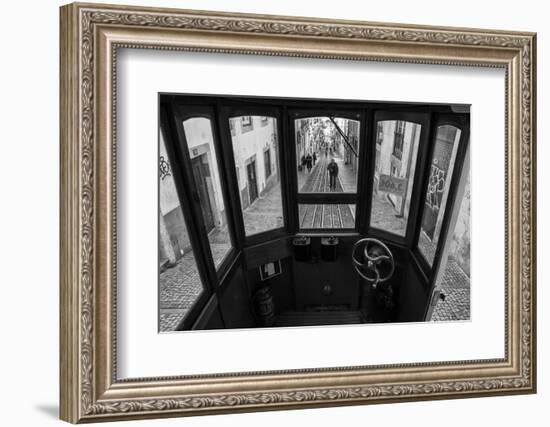 Life in Bica-Luis Sarmento-Framed Photographic Print