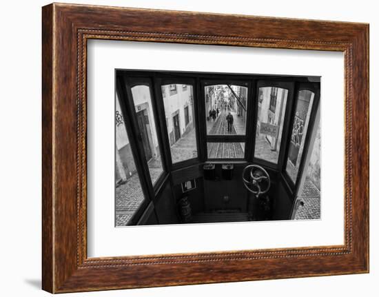 Life in Bica-Luis Sarmento-Framed Photographic Print