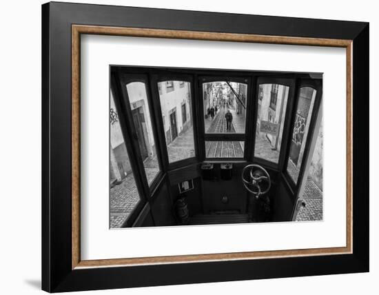 Life in Bica-Luis Sarmento-Framed Photographic Print