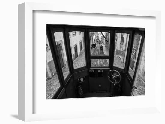 Life in Bica-Luis Sarmento-Framed Photographic Print