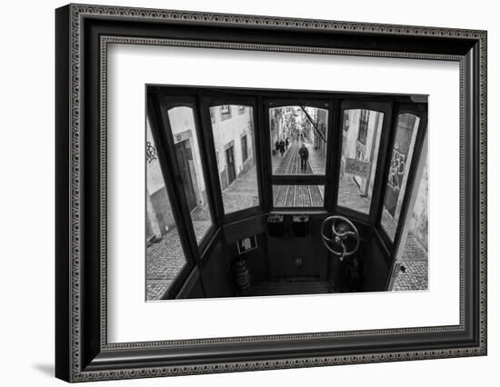 Life in Bica-Luis Sarmento-Framed Photographic Print