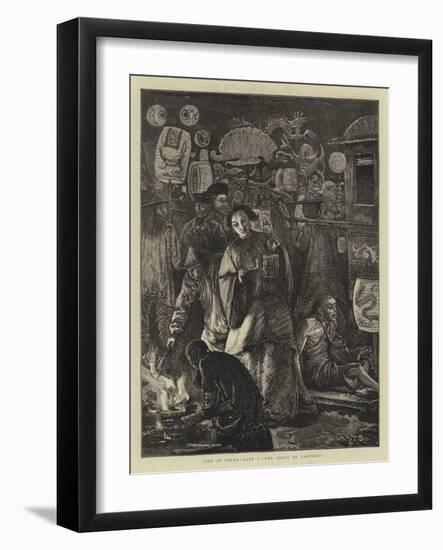 Life in China, Part I, the Feast of Lanterns-Edward Frederick Brewtnall-Framed Giclee Print