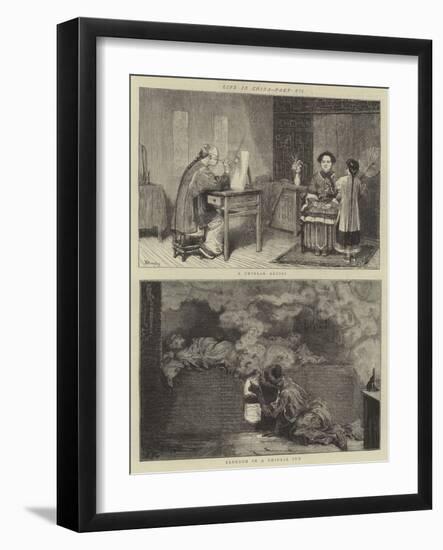 Life in China, Part VII-William III Bromley-Framed Giclee Print