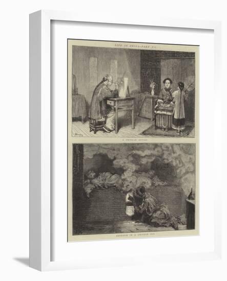 Life in China, Part VII-William III Bromley-Framed Giclee Print