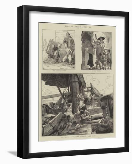 Life in China, Part Xi-Alfred Chantrey Corbould-Framed Giclee Print