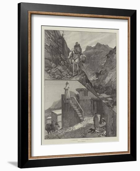 Life in Morocco-Richard Caton Woodville II-Framed Giclee Print