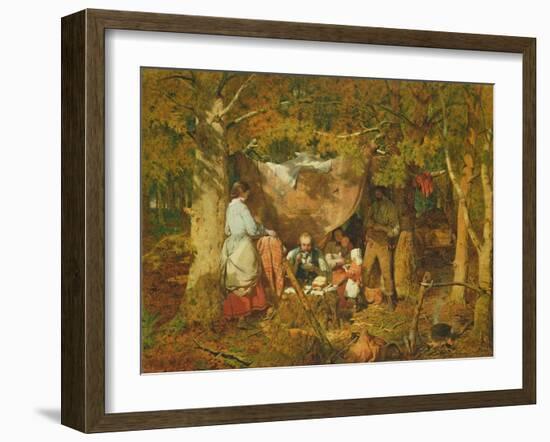 Life in the Backwoods-John Ritchie-Framed Giclee Print