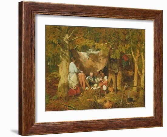 Life in the Backwoods-John Ritchie-Framed Giclee Print