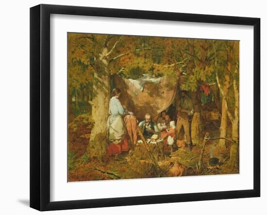 Life in the Backwoods-John Ritchie-Framed Giclee Print