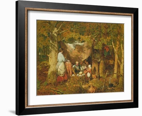 Life in the Backwoods-John Ritchie-Framed Giclee Print