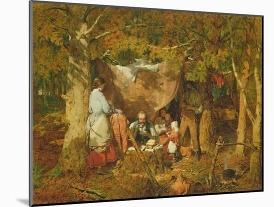 Life in the Backwoods-John Ritchie-Mounted Giclee Print