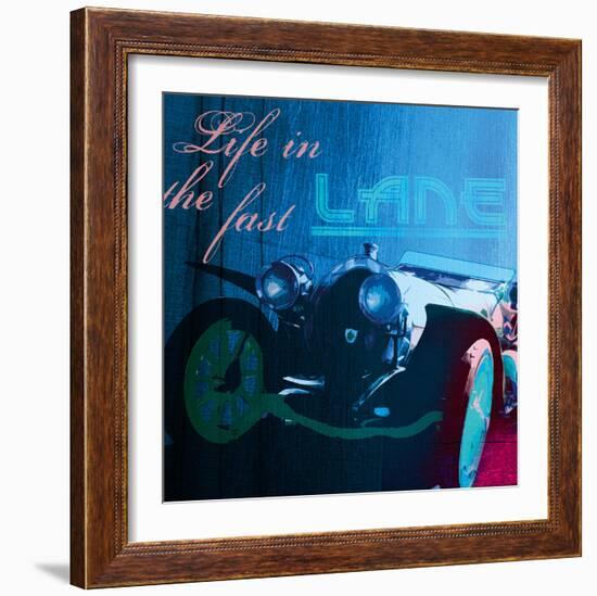 Life in the Fast Lane-Malcolm Sanders-Framed Giclee Print
