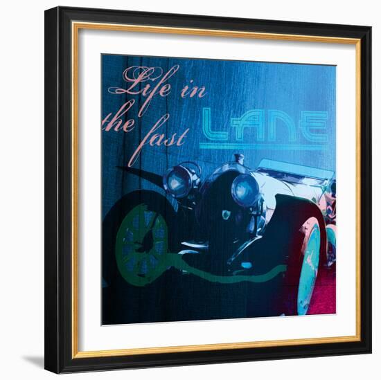 Life in the Fast Lane-Malcolm Sanders-Framed Giclee Print