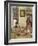 Life in the Hhareem at Mamluk House, Cairo, c.1858-John Frederick Lewis-Framed Giclee Print