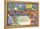 Life in the Trailer Park, Cartoon-null-Framed Stretched Canvas