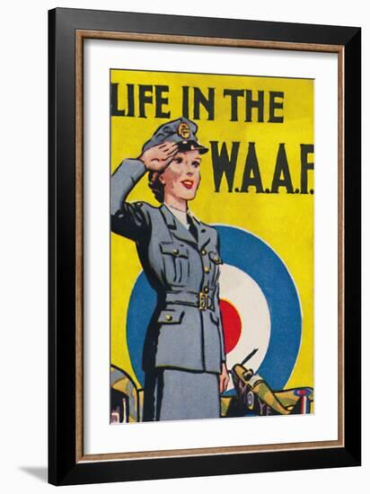 'Life in the W.A.A.F.', 1940-Unknown-Framed Giclee Print