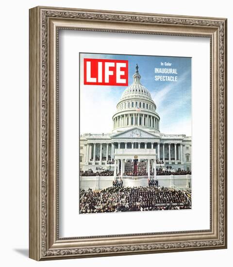 LIFE Inaugural Spectacle 1965-null-Framed Premium Giclee Print