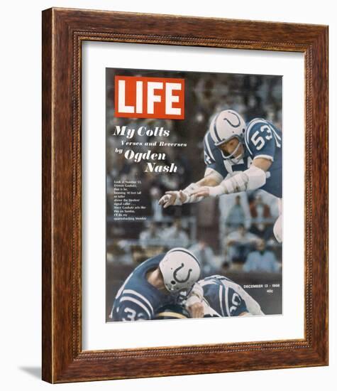 LIFE Indianapolis Colts Gaubatz-null-Framed Art Print