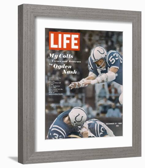 LIFE Indianapolis Colts Gaubatz-null-Framed Art Print