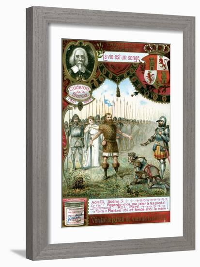 Life Is a Dream by Calderon De La Barca (1600-168)-null-Framed Giclee Print