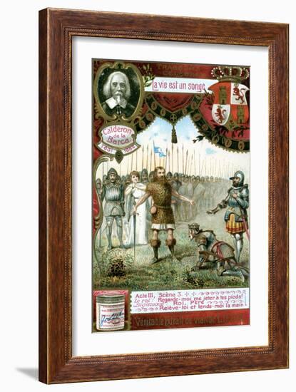 Life Is a Dream by Calderon De La Barca (1600-168)-null-Framed Giclee Print