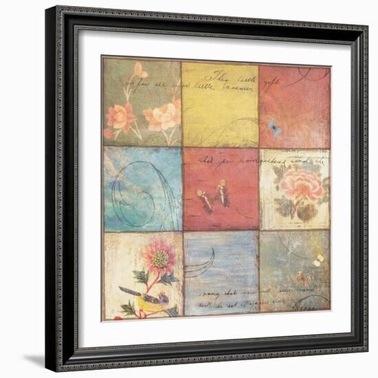 Life is a Garden I-Amy Melious-Framed Art Print