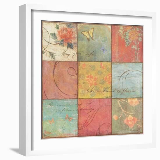 Life is a Garden II-Amy Melious-Framed Art Print