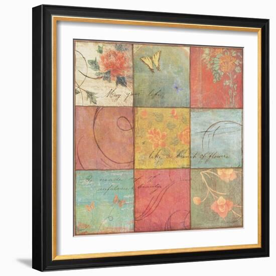 Life is a Garden II-Amy Melious-Framed Art Print