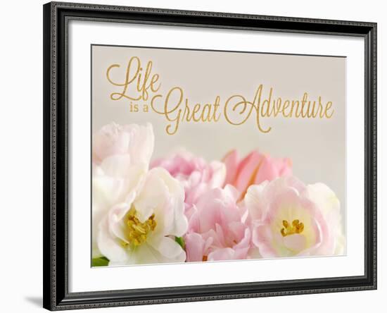 Life is a Great Adventure-Sarah Gardner-Framed Photo