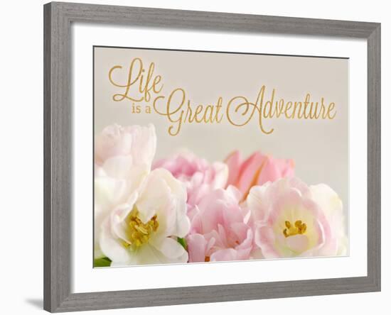 Life is a Great Adventure-Sarah Gardner-Framed Photo