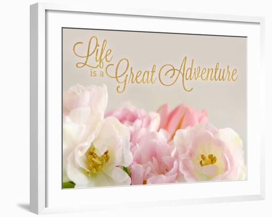 Life is a Great Adventure-Sarah Gardner-Framed Photo