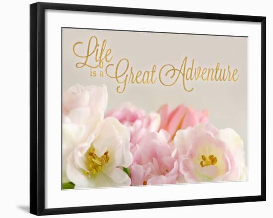 Life is a Great Adventure-Sarah Gardner-Framed Photo