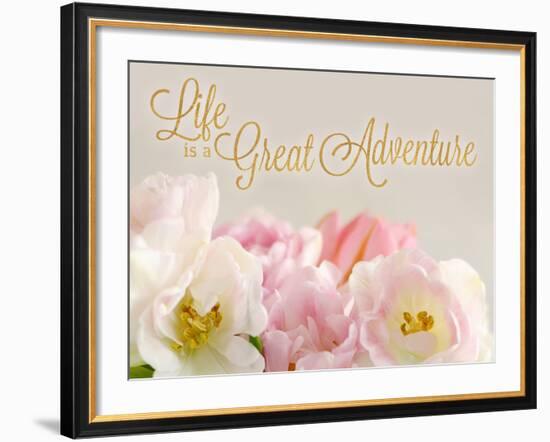 Life is a Great Adventure-Sarah Gardner-Framed Photo