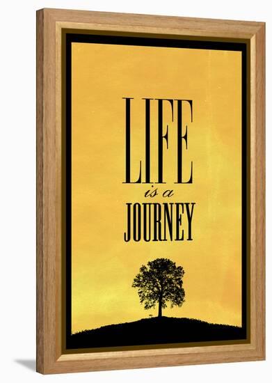 Life is a Journey-null-Framed Stretched Canvas