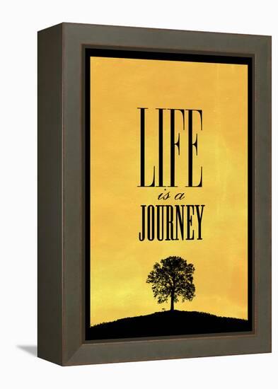 Life is a Journey-null-Framed Stretched Canvas