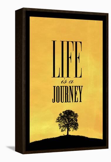 Life is a Journey-null-Framed Stretched Canvas