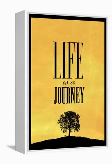 Life is a Journey-null-Framed Stretched Canvas