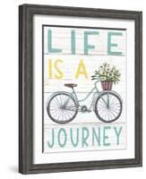 Life is a Journey-Elizabeth Tyndall-Framed Art Print