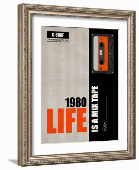 Life is a Mix Tape-NaxArt-Framed Art Print