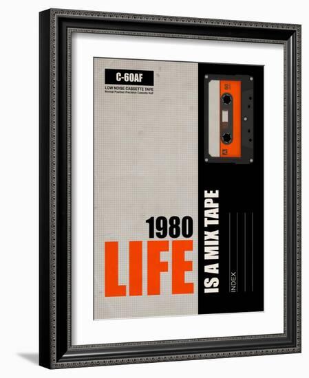 Life is a Mix Tape-NaxArt-Framed Art Print