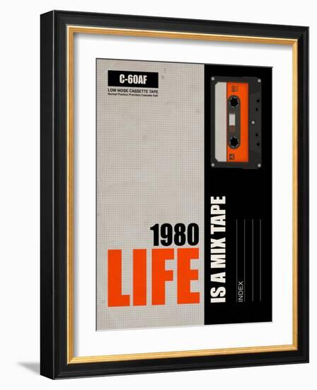 Life is a Mix Tape-NaxArt-Framed Art Print