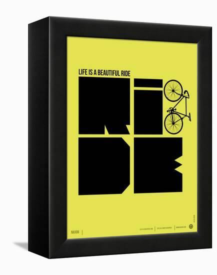 Life is a Ride Poster-NaxArt-Framed Stretched Canvas