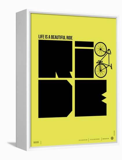 Life is a Ride Poster-NaxArt-Framed Stretched Canvas