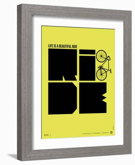 Life is a Ride Poster-NaxArt-Framed Art Print