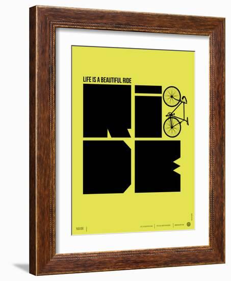 Life is a Ride Poster-NaxArt-Framed Art Print