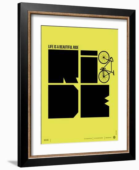 Life is a Ride Poster-NaxArt-Framed Art Print